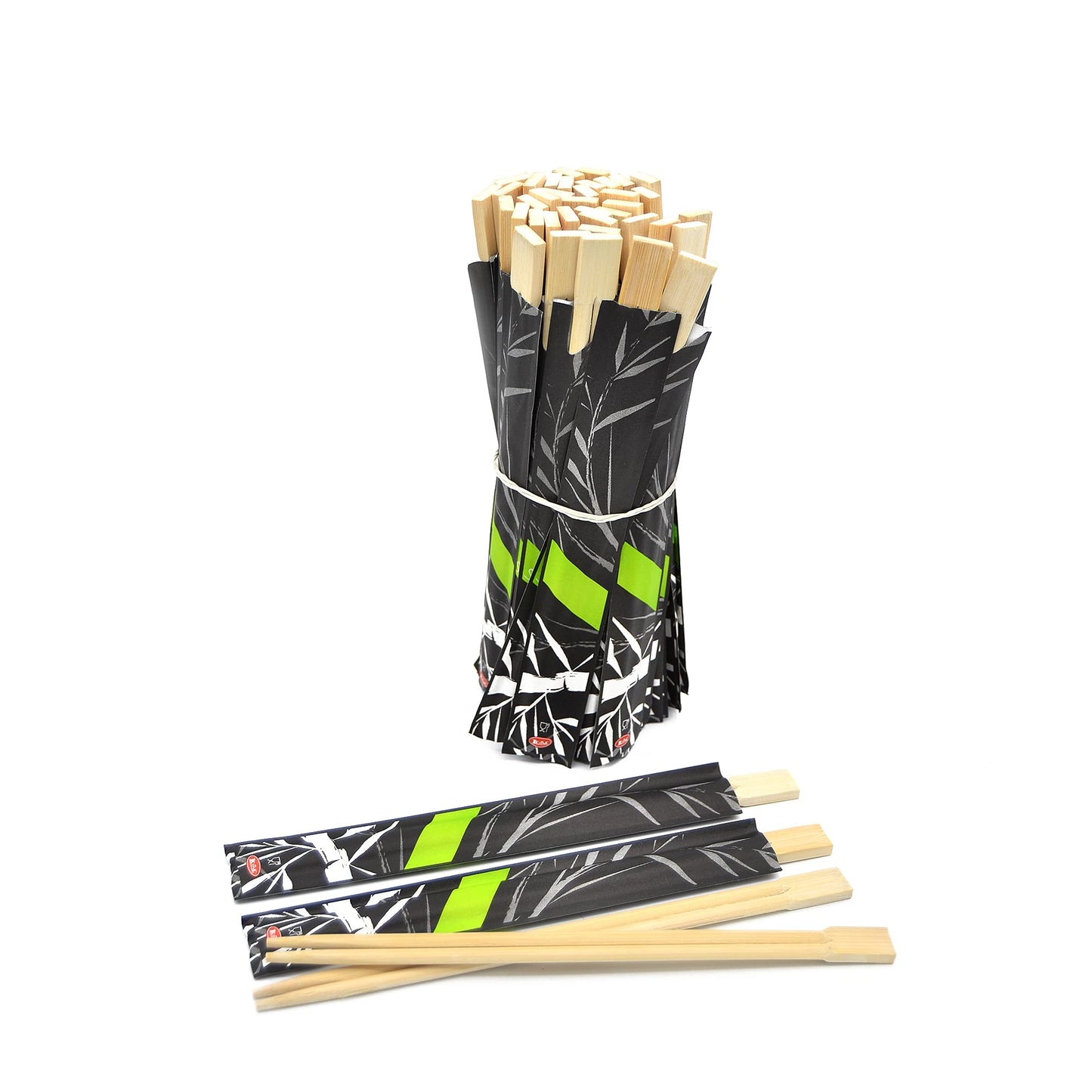 pz 100 bacchette in bambu 21 cm per sushi, sashimi, pesce per ristoranti e asporto