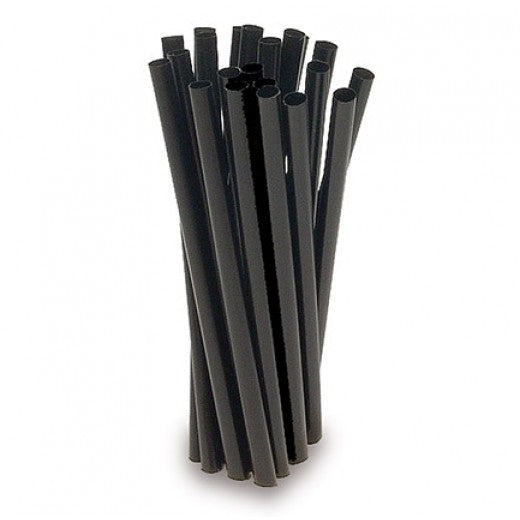 pz 250 cannucce PLA con cucchiaio BIO-ECO da 21 cm (6 mm Diametro) per cocktail, granita, succo e smoothie