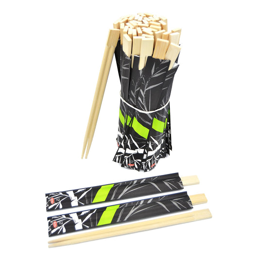 pz 100 bacchette in bambu 21 cm per sushi, sashimi, pesce per ristoranti e asporto
